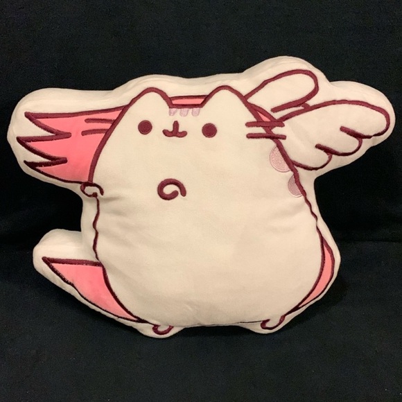 Pusheen Superpusheenicorn unicorn embroidered decorative pillow rare